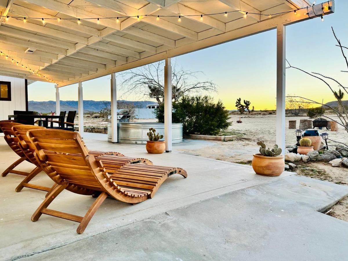 Ravens Nest Ranch, Fire Pit , Views, Near Jt Park! Vila Joshua Tree Exterior foto