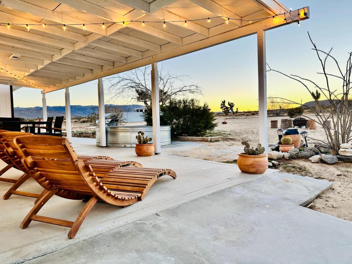 Ravens Nest Ranch, Fire Pit , Views, Near Jt Park! Vila Joshua Tree Exterior foto
