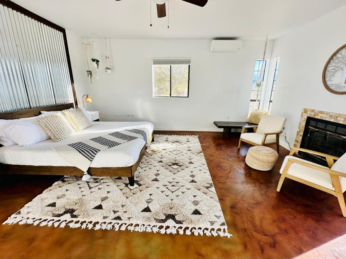 Ravens Nest Ranch, Fire Pit , Views, Near Jt Park! Vila Joshua Tree Exterior foto